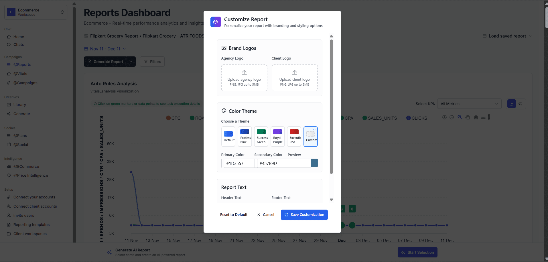 AtTheRate.ai portfolio dashboard preview